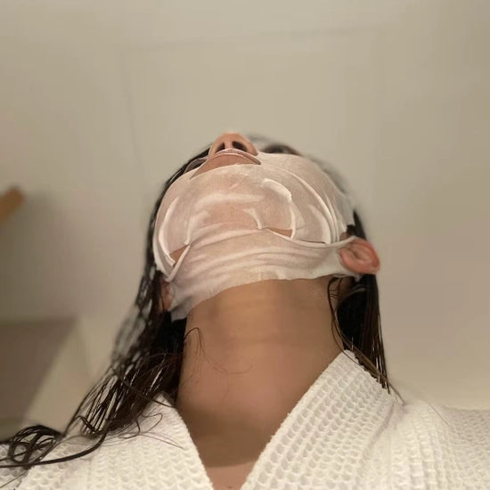 Though slightly pricier, this mask is worth it! It covers the chin and neck, with secure ear hooks that leave my skin feeling tighter and firmer.