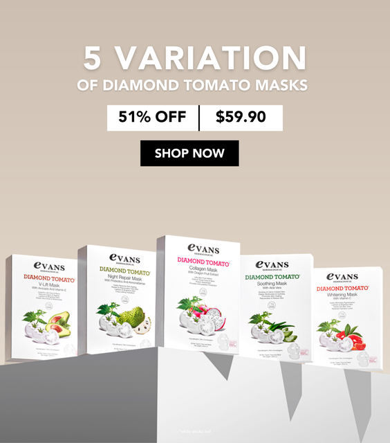 Evans Diamond Tomato Mask Bundle at an exclusive promotional price