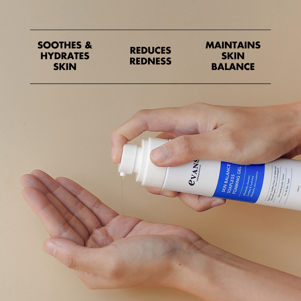 Skin Balancing Skin Balance Soapless Foaming Gel 100ml – Evans Dermalogical