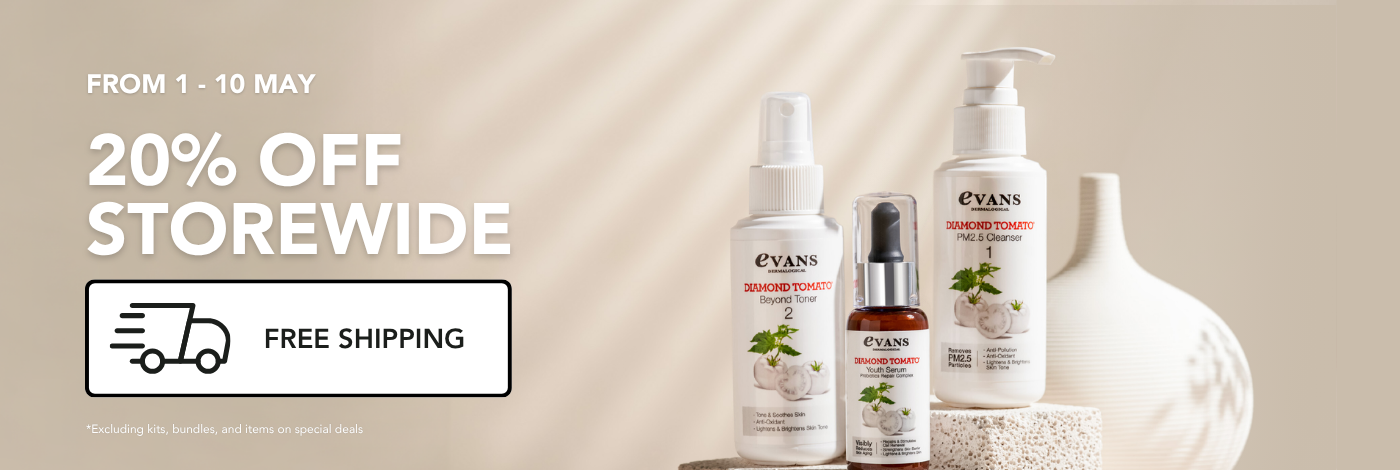Mother's Day sale with 20% off storewide from 1 - 10 May