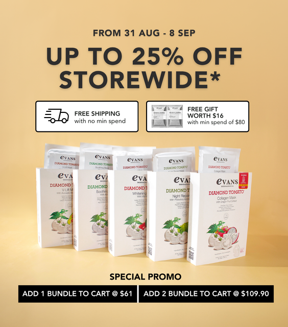Enjoy 25% off storewide with GWP and special bundle promotions