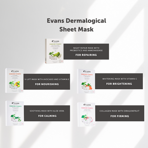 Diamond Tomato® Whitening Mask With Vitamin C
